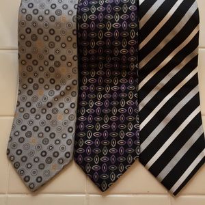 One lot of three Men’s XMI ties
